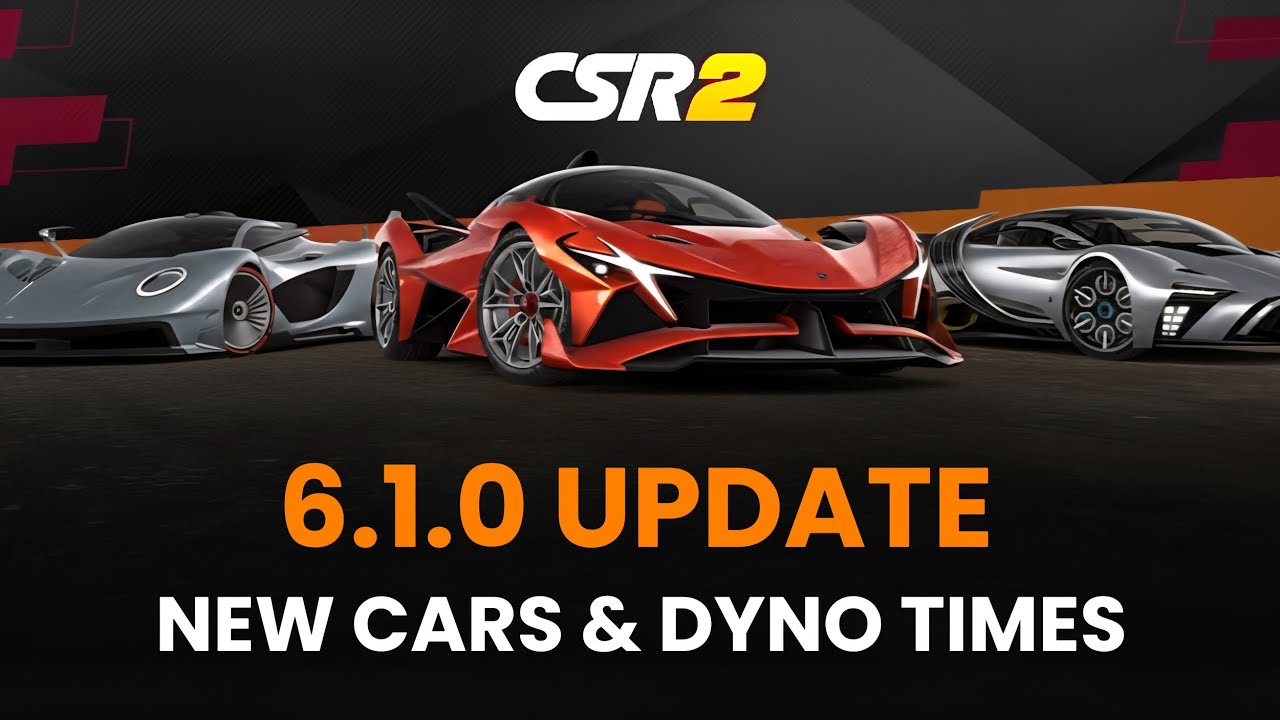 CSR2 | Обновление 6.1.0 OTA2 | Новые автомобили и время замеров на стенде