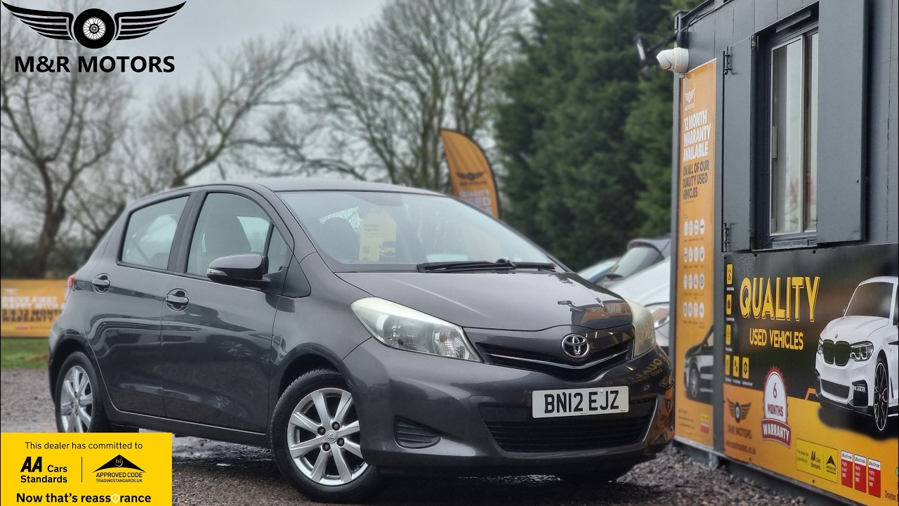 Toyota YarisToyota Yaris 1.0 VVT-i TR Hatchback 5dr Petrol Manual Euro 5 (69 ps) BN12EJZ