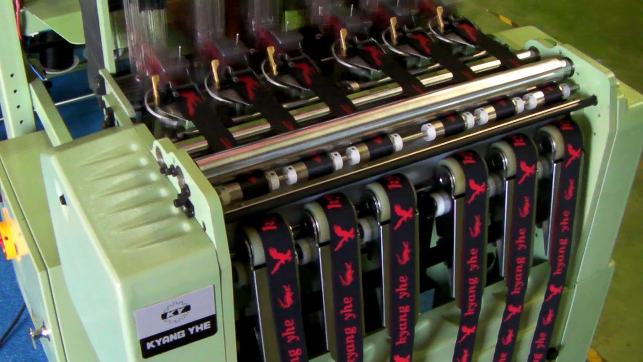 NDJ Computerized Narrow Fabric Jacquard Loom Machine