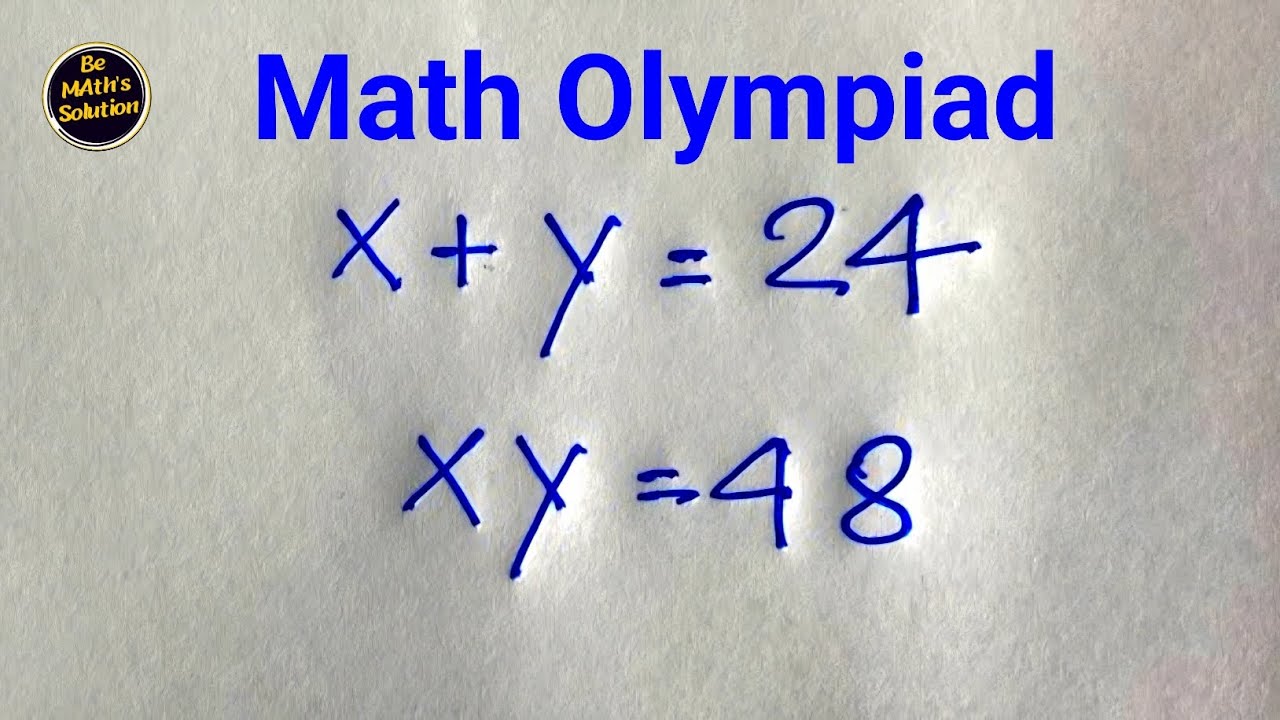 USA | Can you solve this? | Maths olympiad Question Solution (x,y)=?
