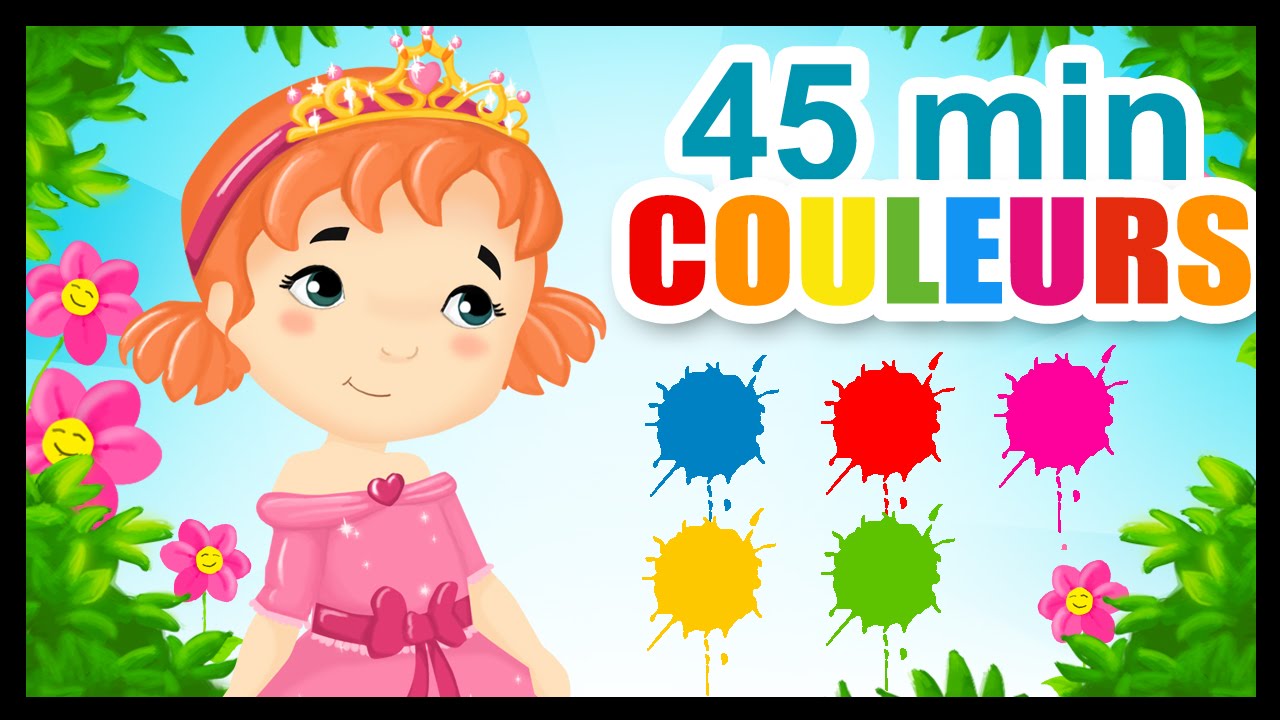 Les princesses et les couleurs - Comptines pour enfants