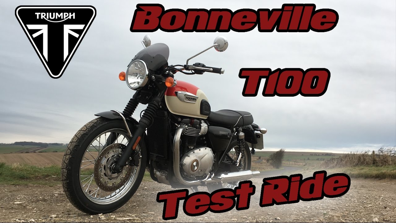 Triumph Bonneville T100 Test Ride