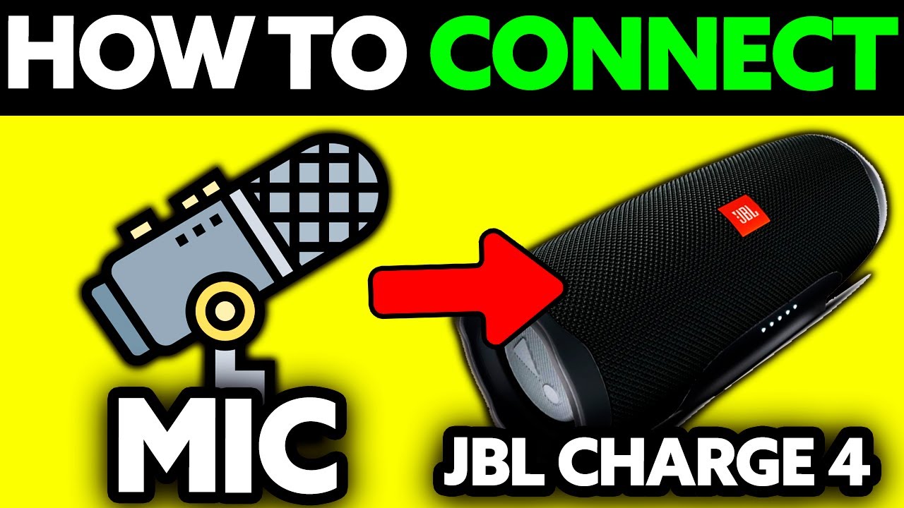 How To Connect MIC to JBL Charge 4? (2025)