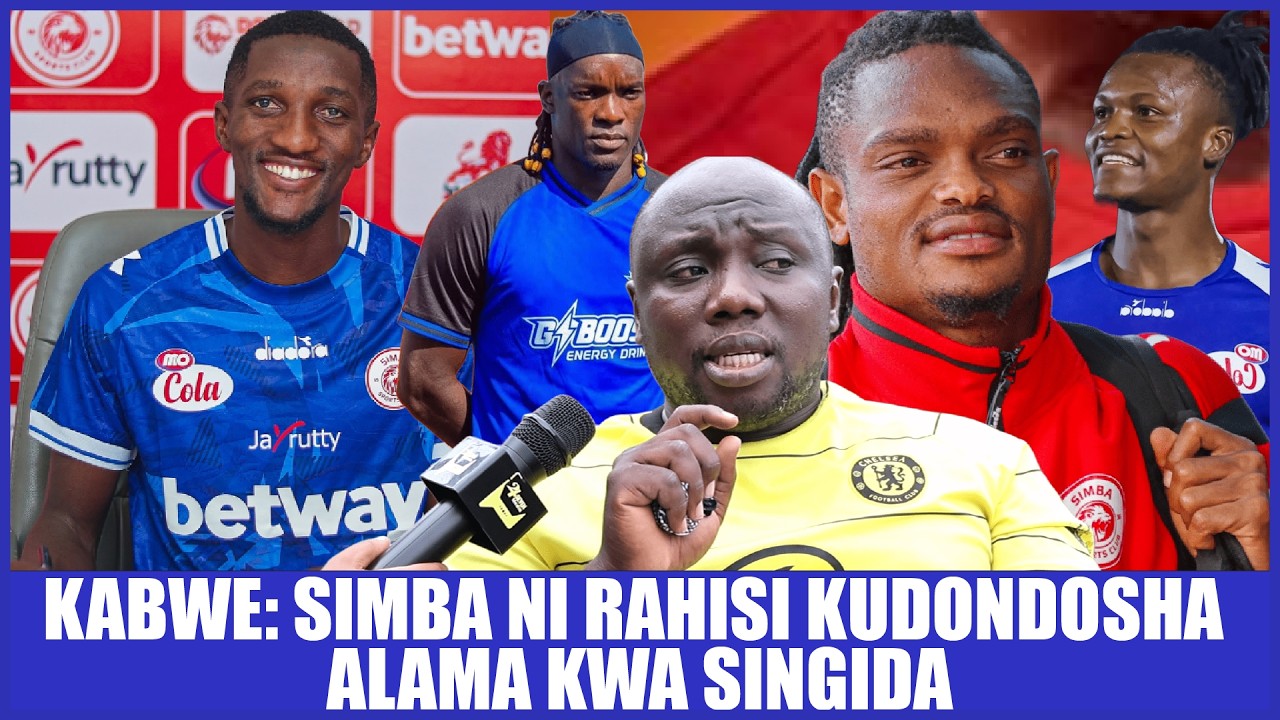 KABWE: SIMBA ANA NAFASI KUBWA KUDONDOSHA ALAMA KWA SINGIDA, KUKOSEKANA KWA MWALIMU NI PENGO