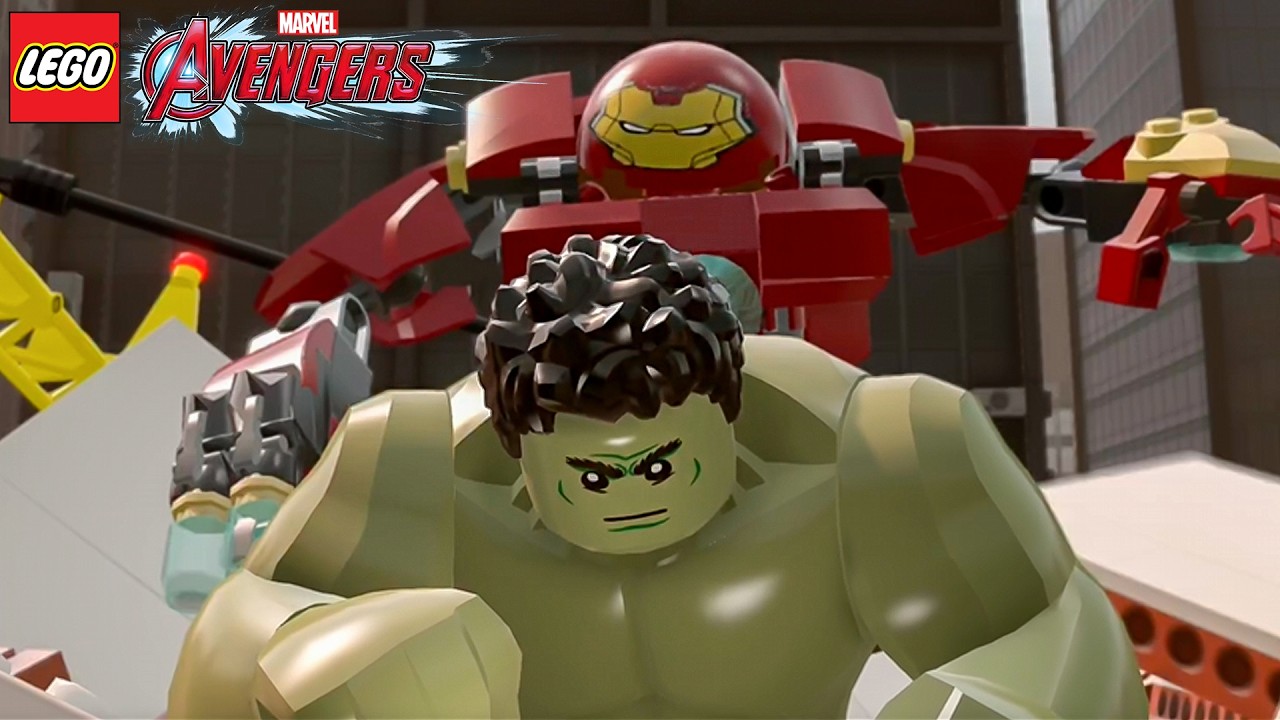 LEGO Marvel Avengers - Hulk Vs. Hulkbuster Full Fight (Avengers Age of Ultron)