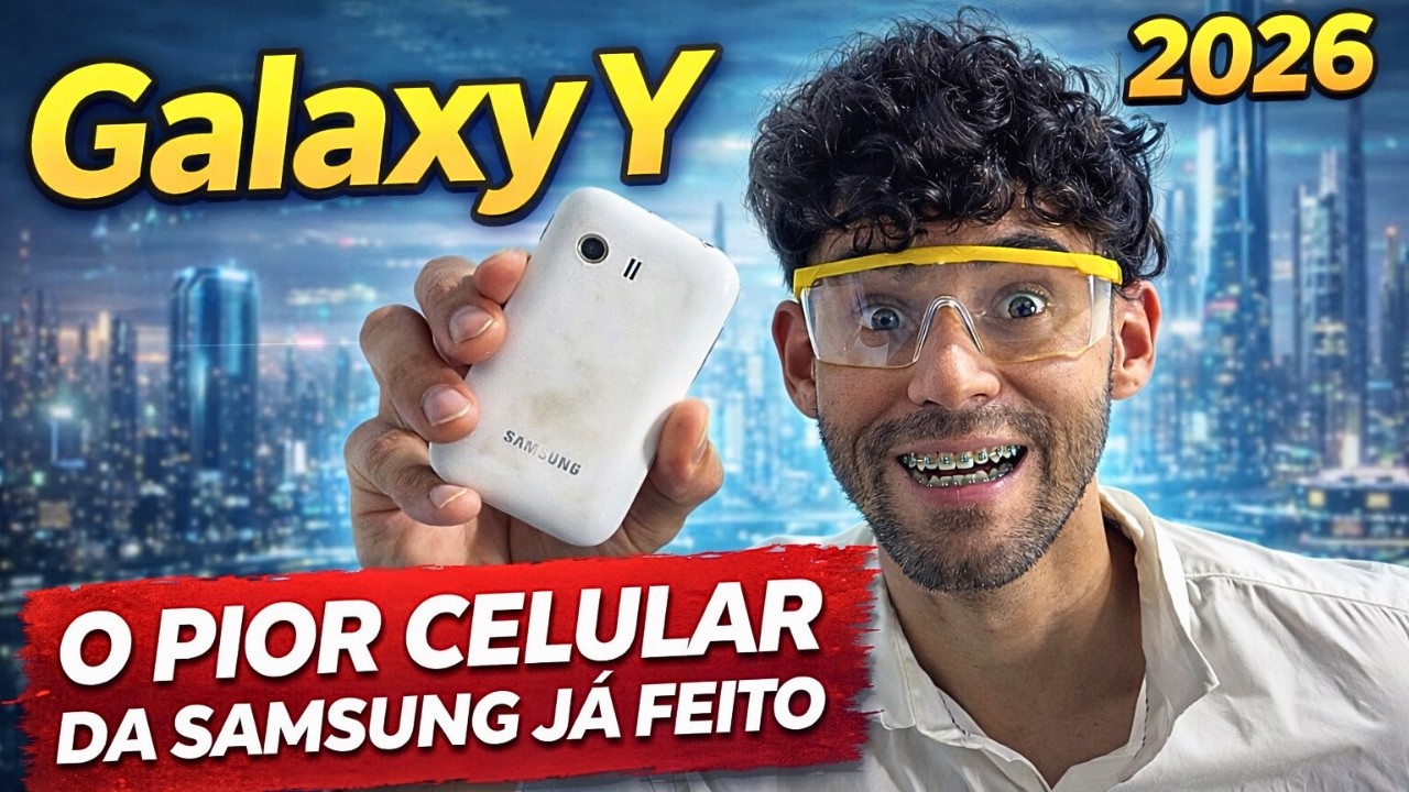 Usei um Galaxy Y em 2026 e Isso Aconteceu…