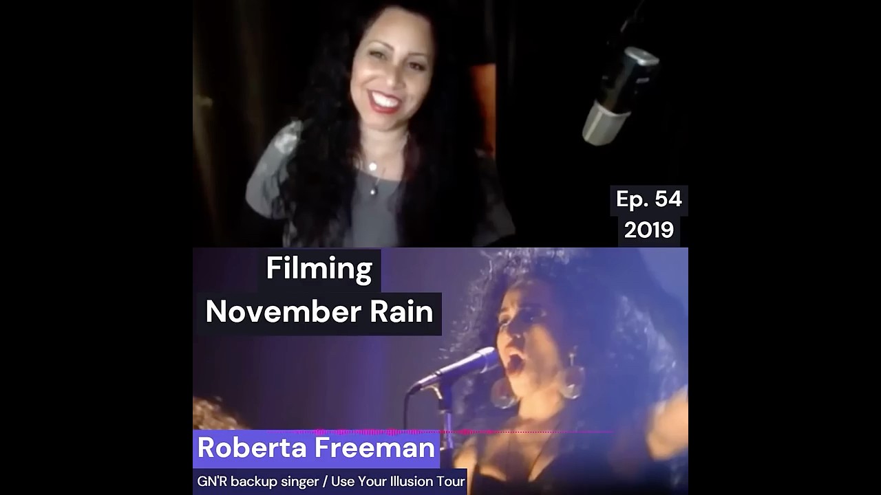 Guns N' Roses' Roberta Freeman talks November Rain video shoot | AFD SHORTS