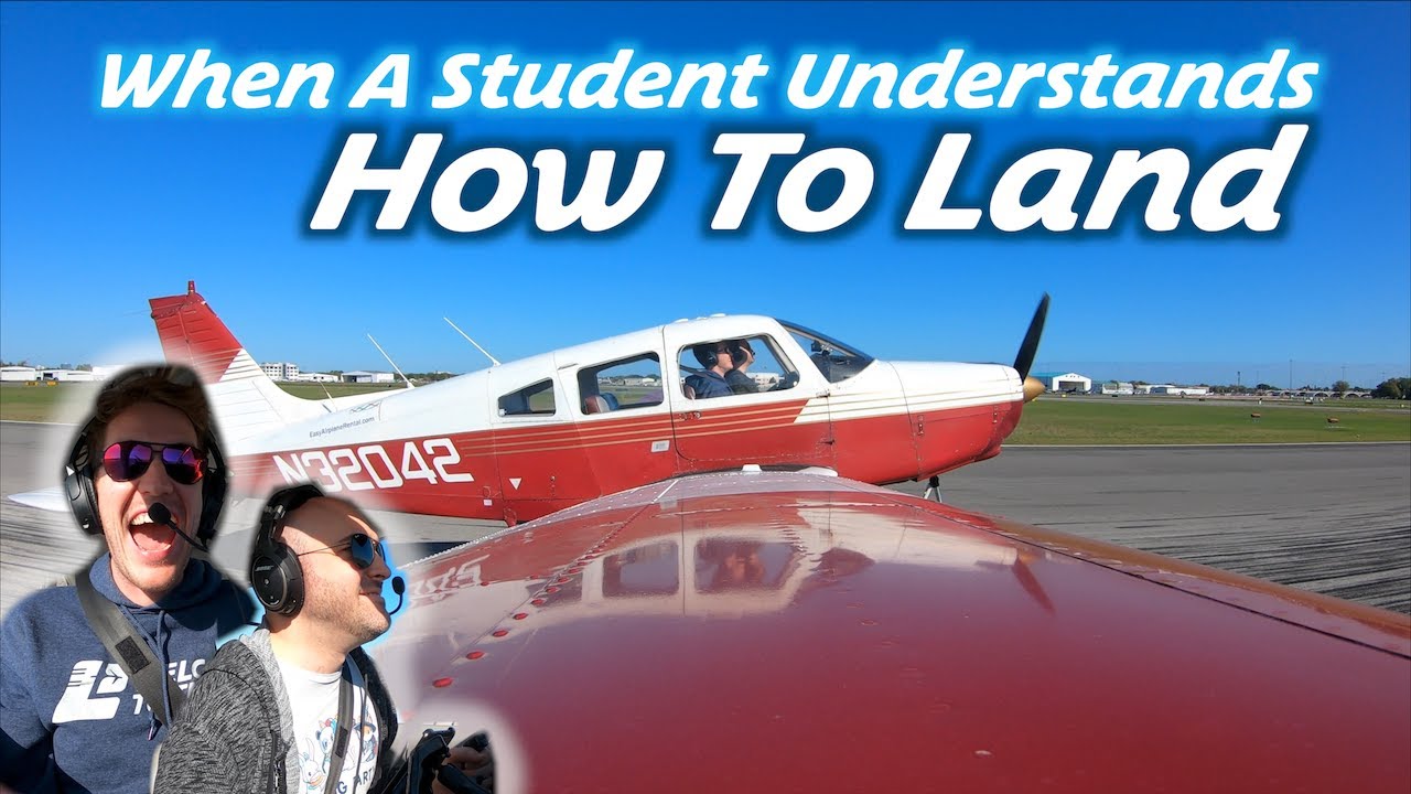 Flight Instructor Reviews His Student's Landings