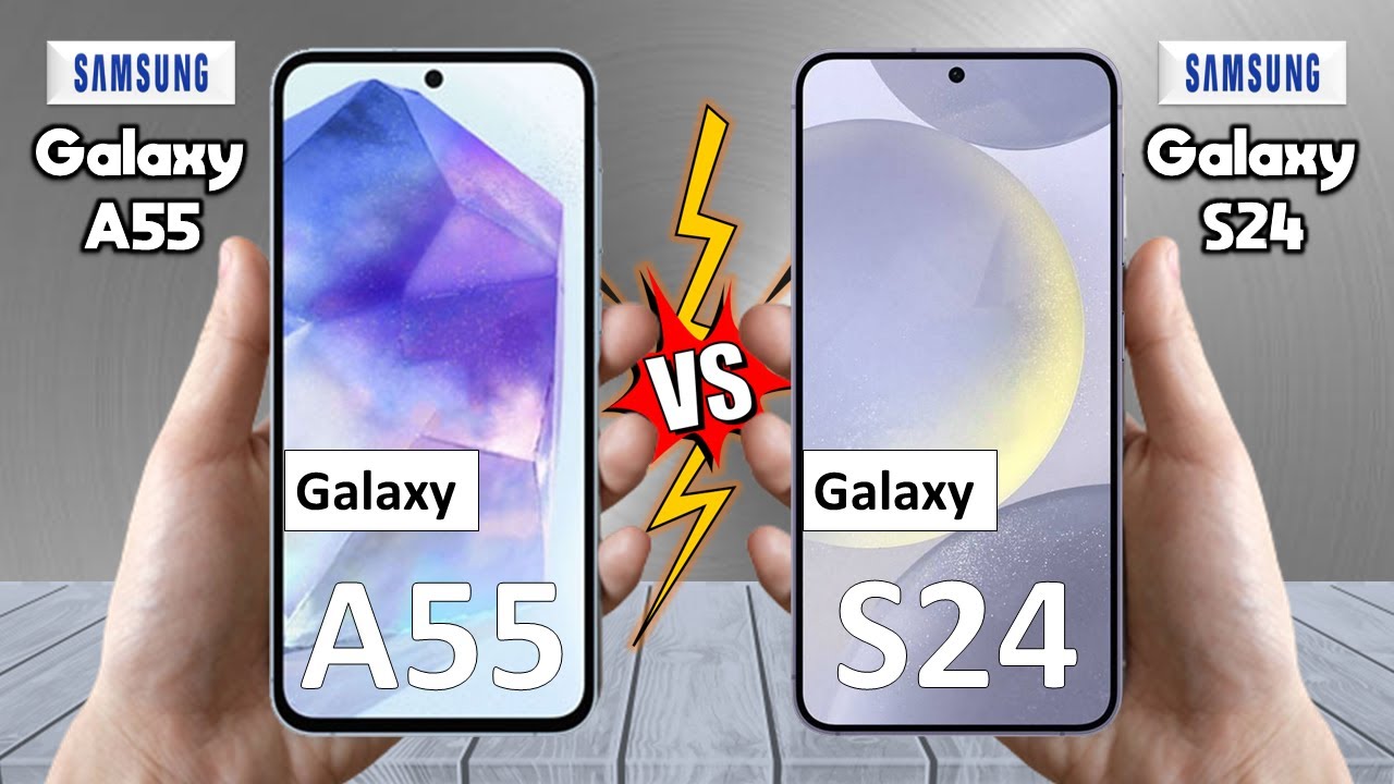 Samsung Galaxy A55 Vs Samsung Galaxy S24 - Full Comparison 🔥 Techvs