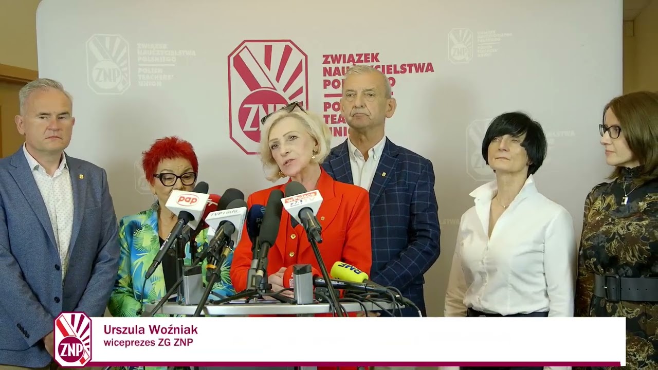 Konferencja prasowa ZNP: Sytuacja nauczycieli i nauczycielek w kontekście braku realizacji obietnic
