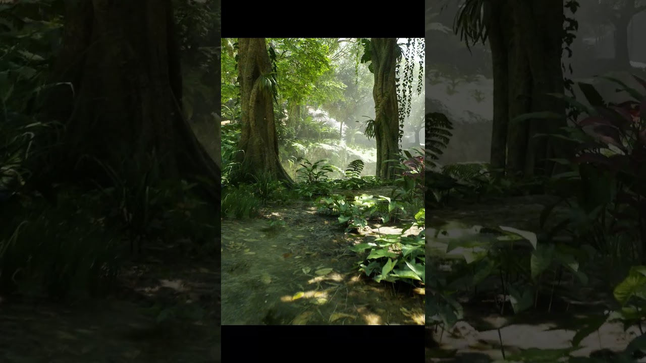 Unreal Engine 5 Photorealistic Jungle Rain Forest Demo | RTX 3090 Next-Gen Ray Tracing Graphics 2023