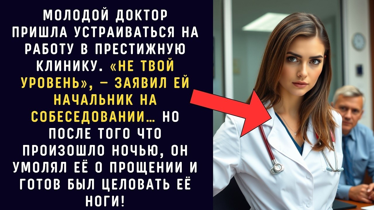 «Не твой уровень» сказал ей начальник на собеседовании… Но уже ночью он умолял её о помощи!