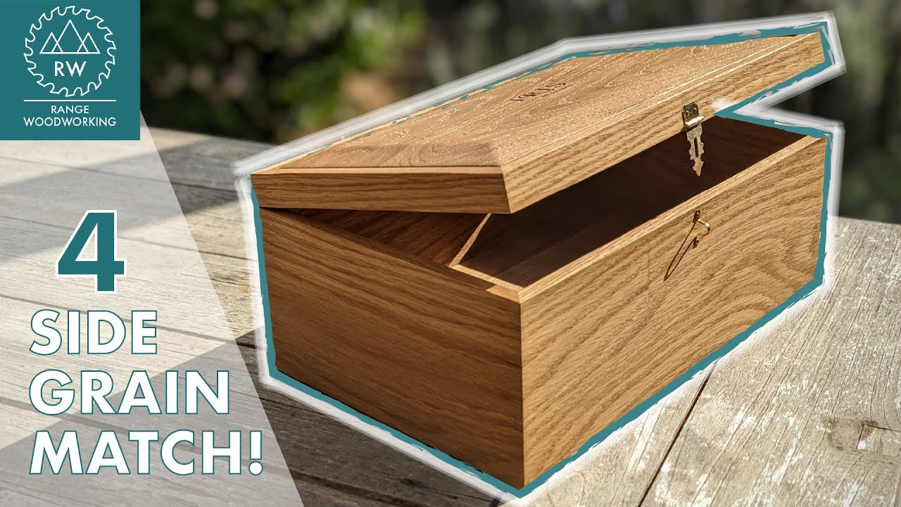 Making a TIMELESS Keepsake Box // Matching Grain at Each Corner