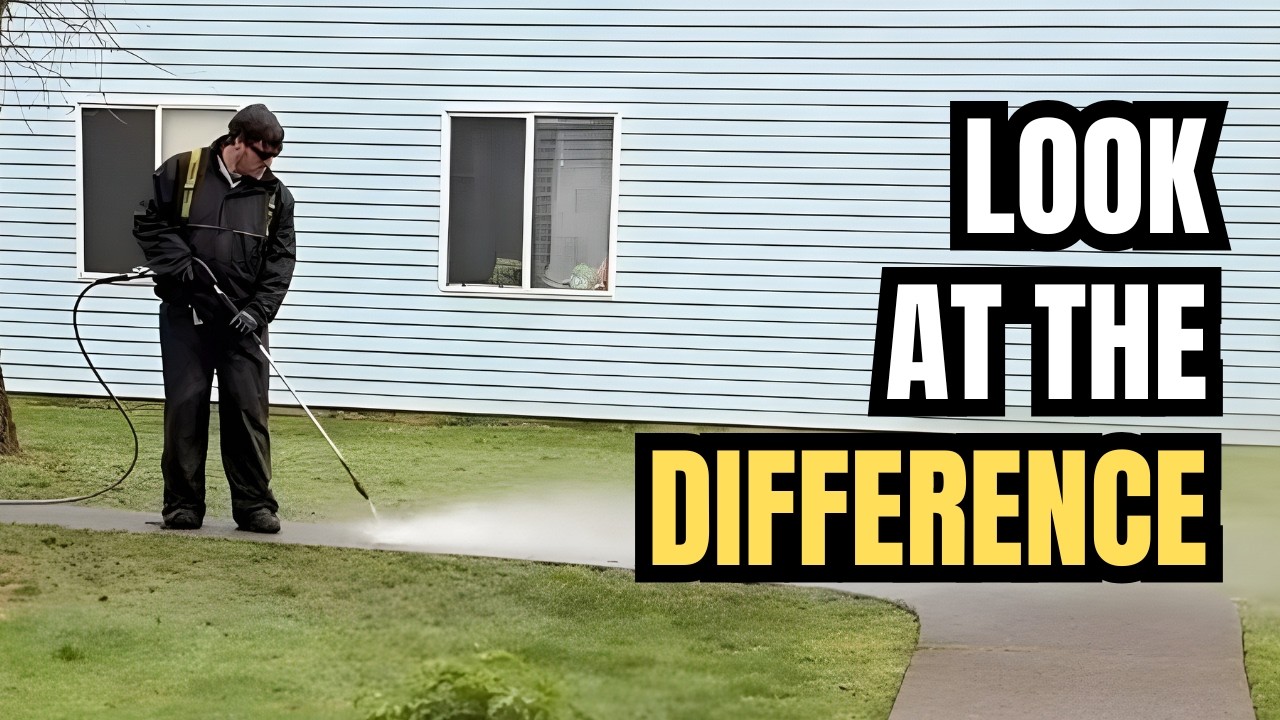 Pressure Washing Sidewalks in Federal Way, WA | See the Difference