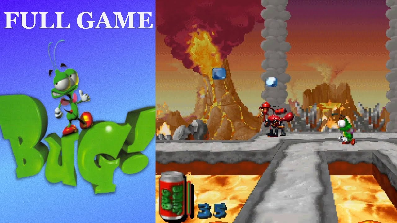 Bug! (Sega Saturn, 1995) - Full Game