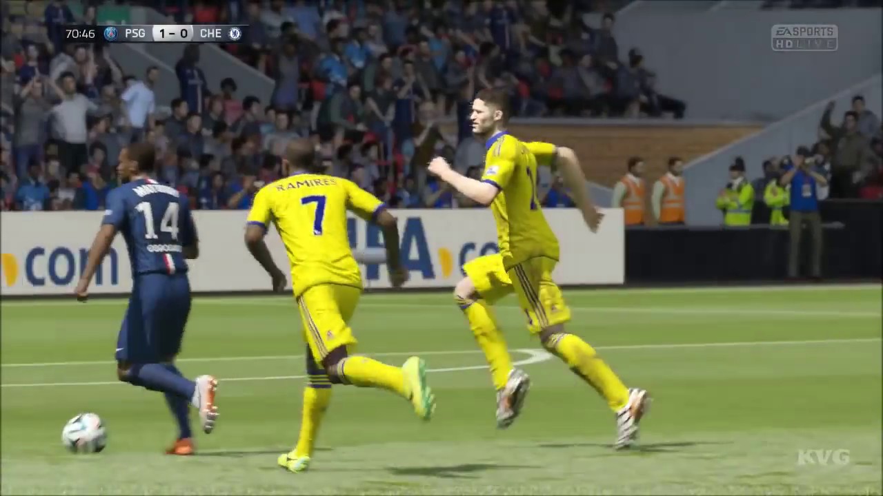 FIFA 15 - PSG vs Chelsea Gameplay [HD]