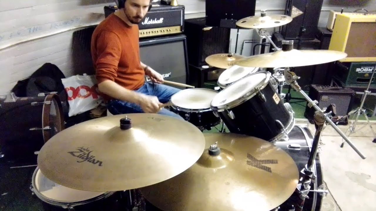 Kansas - Carry On Wayward Son  - drum cover @ Dansk Beton bunker