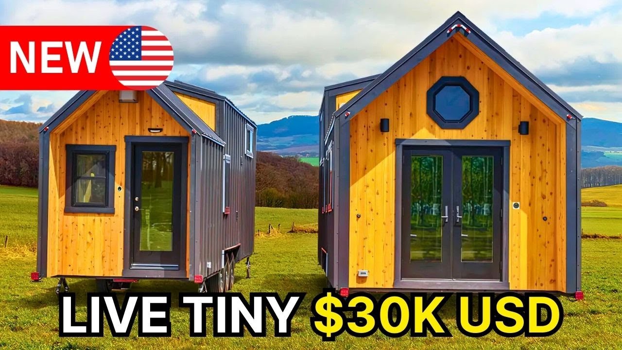 Inside A $30,000 Tiny Home On Wheels