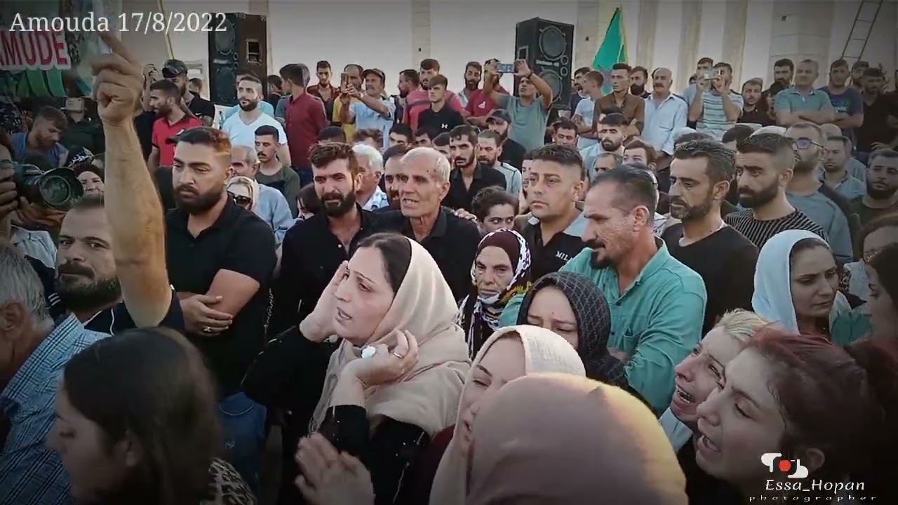 مراسيم شهداء سنجق سعدون عامودا