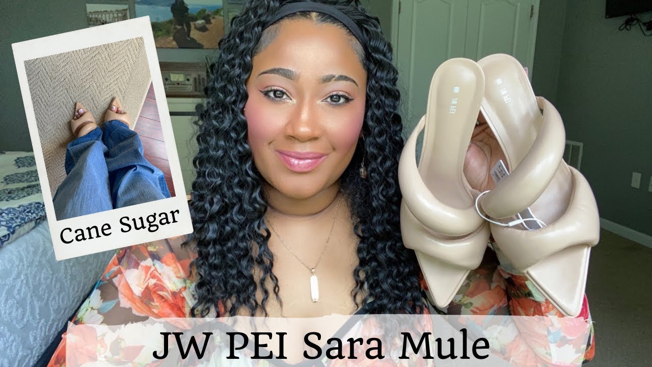 JW PEI Sara Mule Unboxing & First Impression Must-Have Kitten Heel of the Season! #kittenheel #shoes