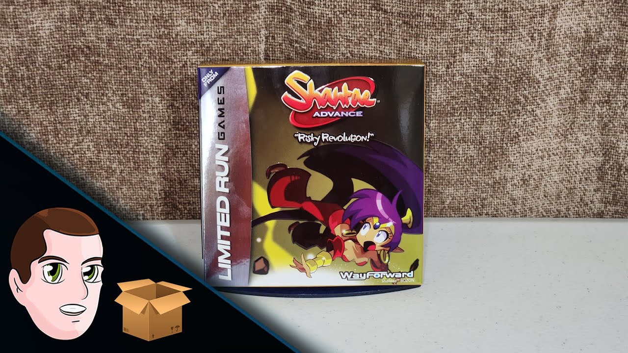 Shantae Advance Risky Revolution Unboxing
