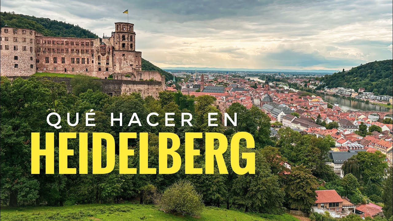 GUIA DE VIAJE HEIDELBERG ✅ la ciudad más bonita de Alemania 🇩🇪 viaje a Heidelberg