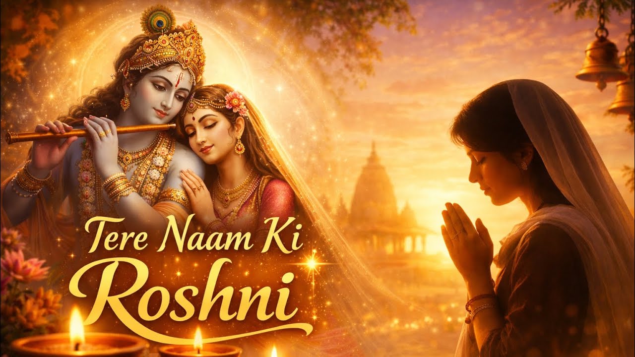 Tere Naam Ki Roshni 🙏 | Soulful Devotional Bhajan | Radha Krishna | AA Bhajan Song | Bhajan