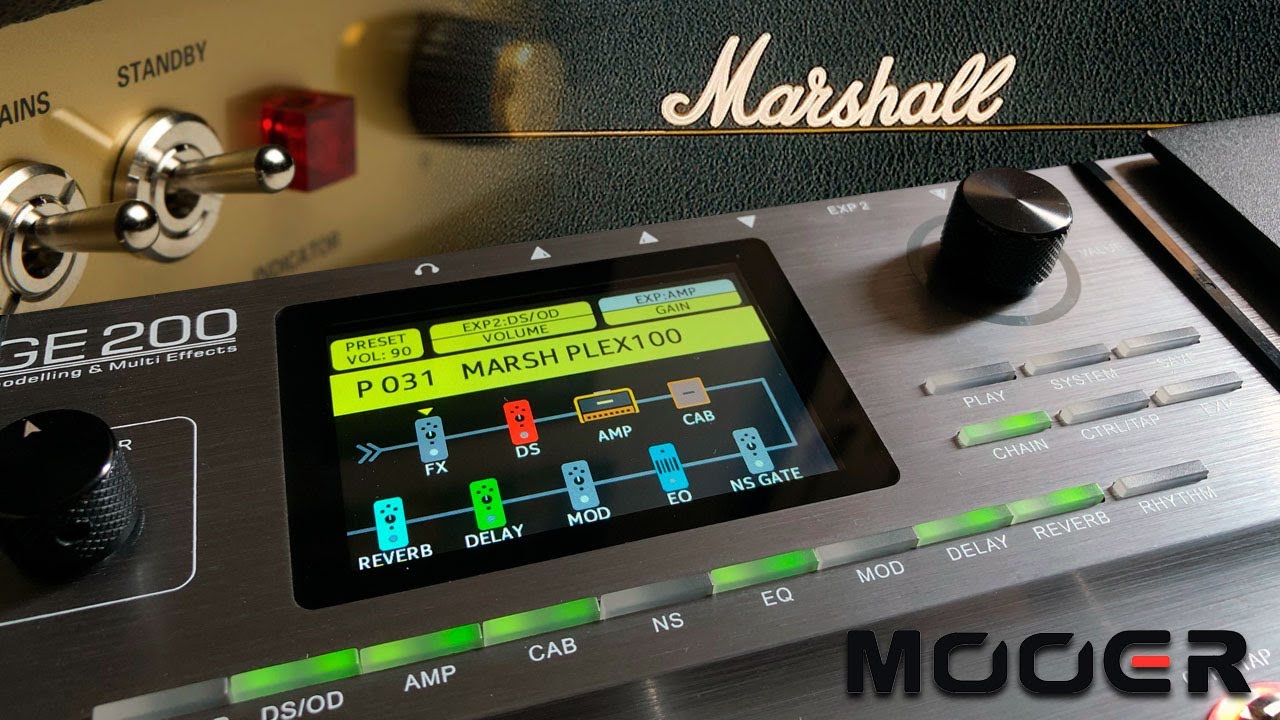 Mooer GE200 - Marshall Plexi