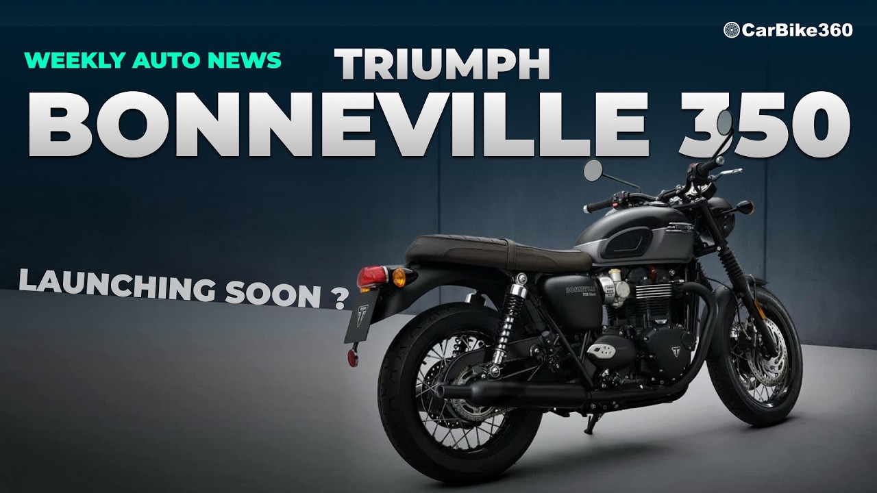 Triumph Bonneville 350 Launching Soon? | TVS Apache RR Tangent!