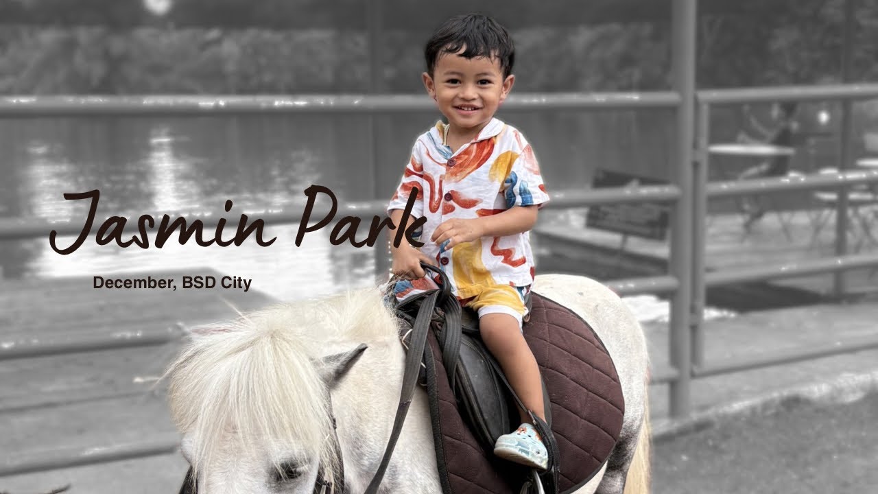 MAIN DI JASMIN PARK BSD SAAT LIBURAN NATAL 