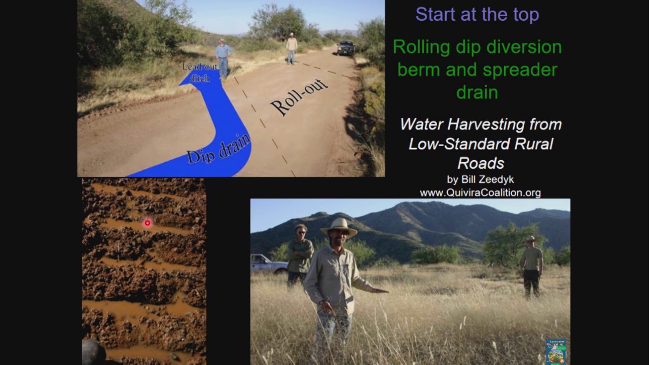 Water harvesting principles & the story of an African rain farmer Design guidelines for regenerative