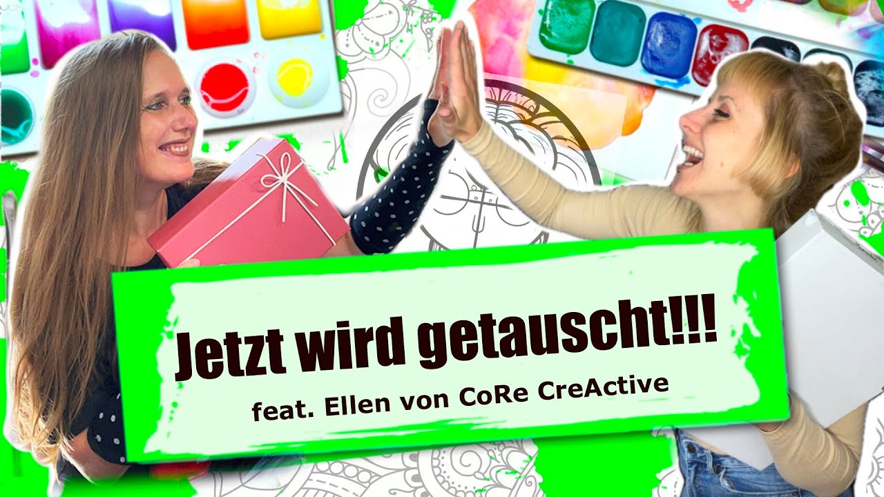 🎉MysteryArtBox 🎉 | Tauschbox mit Ellen von CoRe CreActive | Was ist da nur drin??