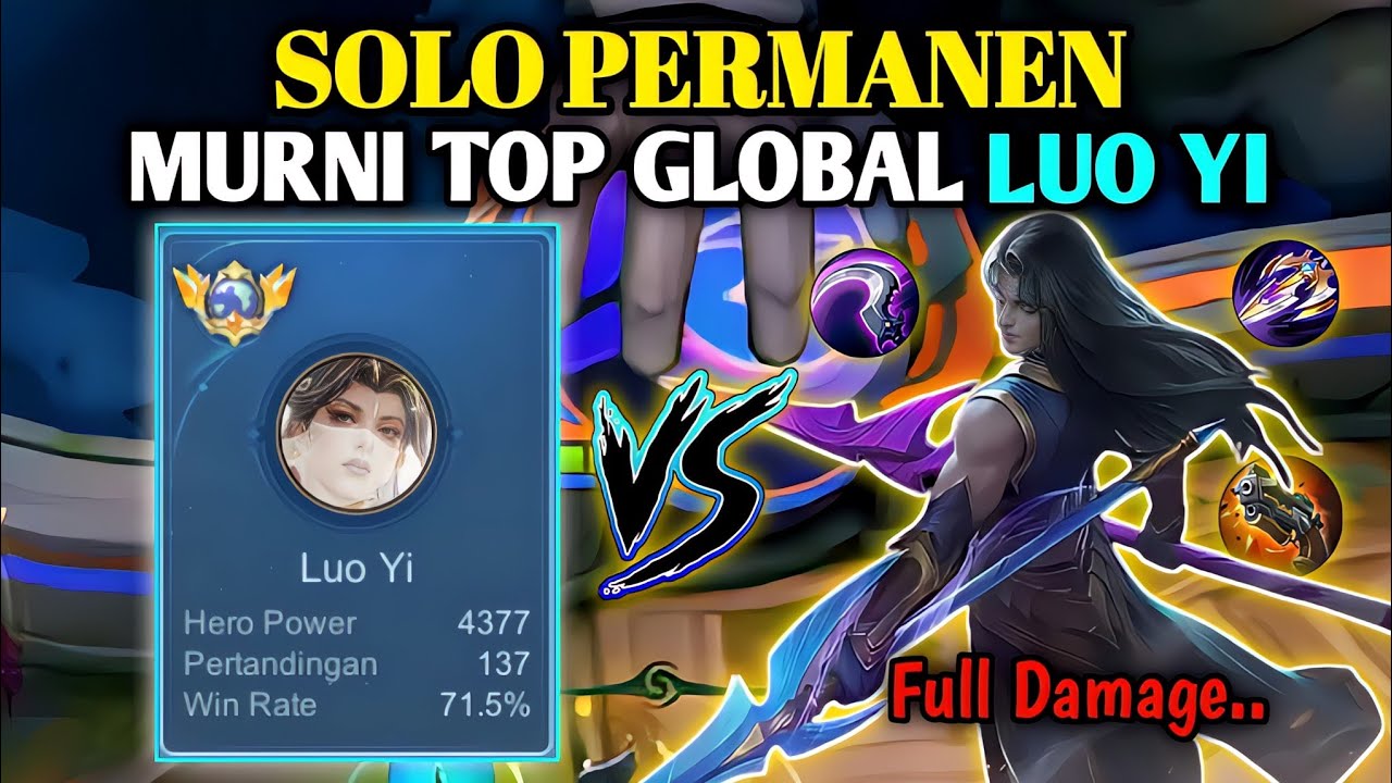 TOP GLOBAL LUO YI EALY DIBATAI ARLOTT & MUSUH SOMBONG! CUKUP SATU MOMENT COME BACK IS REAL !!