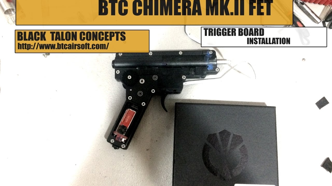 BTC Chimera MK2 FET PTS MASADA/ACR Trigger Board Installation (Part 1)