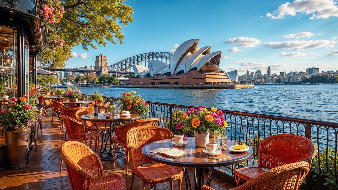 Sydney Seaside Caf&eacute; Jazz ☕ Morning Jazz Relaxing Music & Soft Bossa Nova for a Peaceful Day