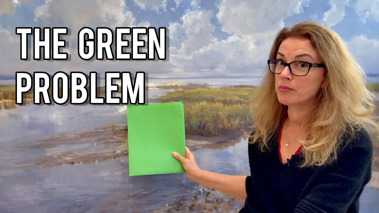 How to Mix Green in Landscape Painting (Oil Painting Mistakes Most Artists Make)