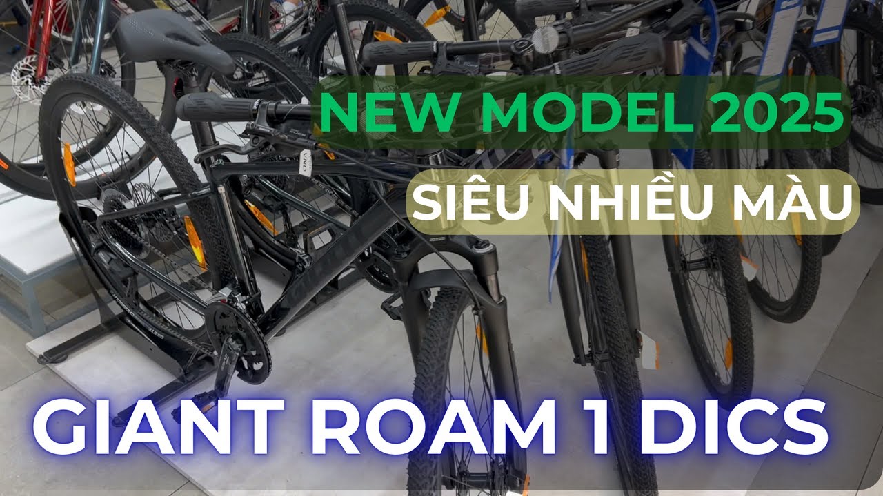 REVIEW CHI TIẾT ROAM 1 DISC VÀ CÁC DÒNG GIANT ROAM NEW MODEL YEAR 2025