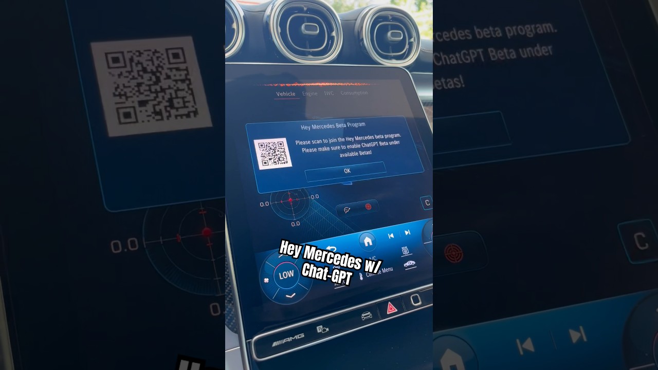 ChatGPT Takes Over Mercedes *Beta Program* #chatgpt #mercedes #howto