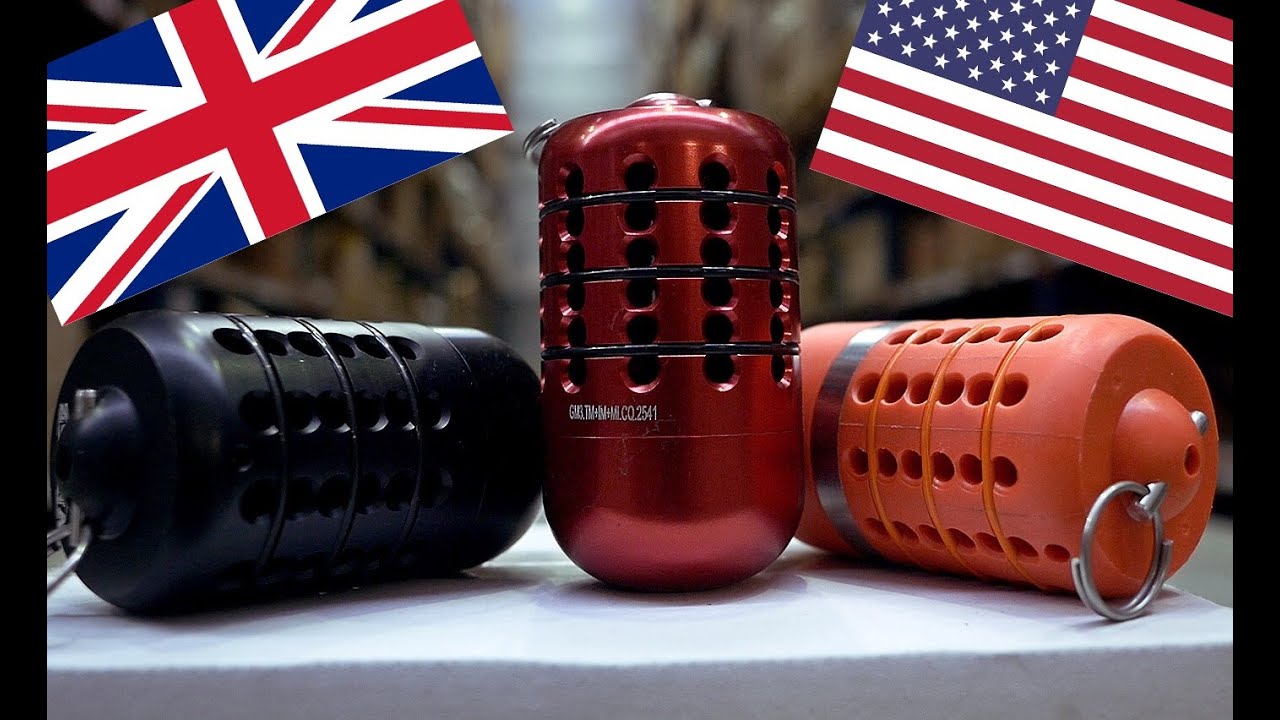 NEW ZOXNA GRENADE vs. TORNADO AIRSOFT GRENADE