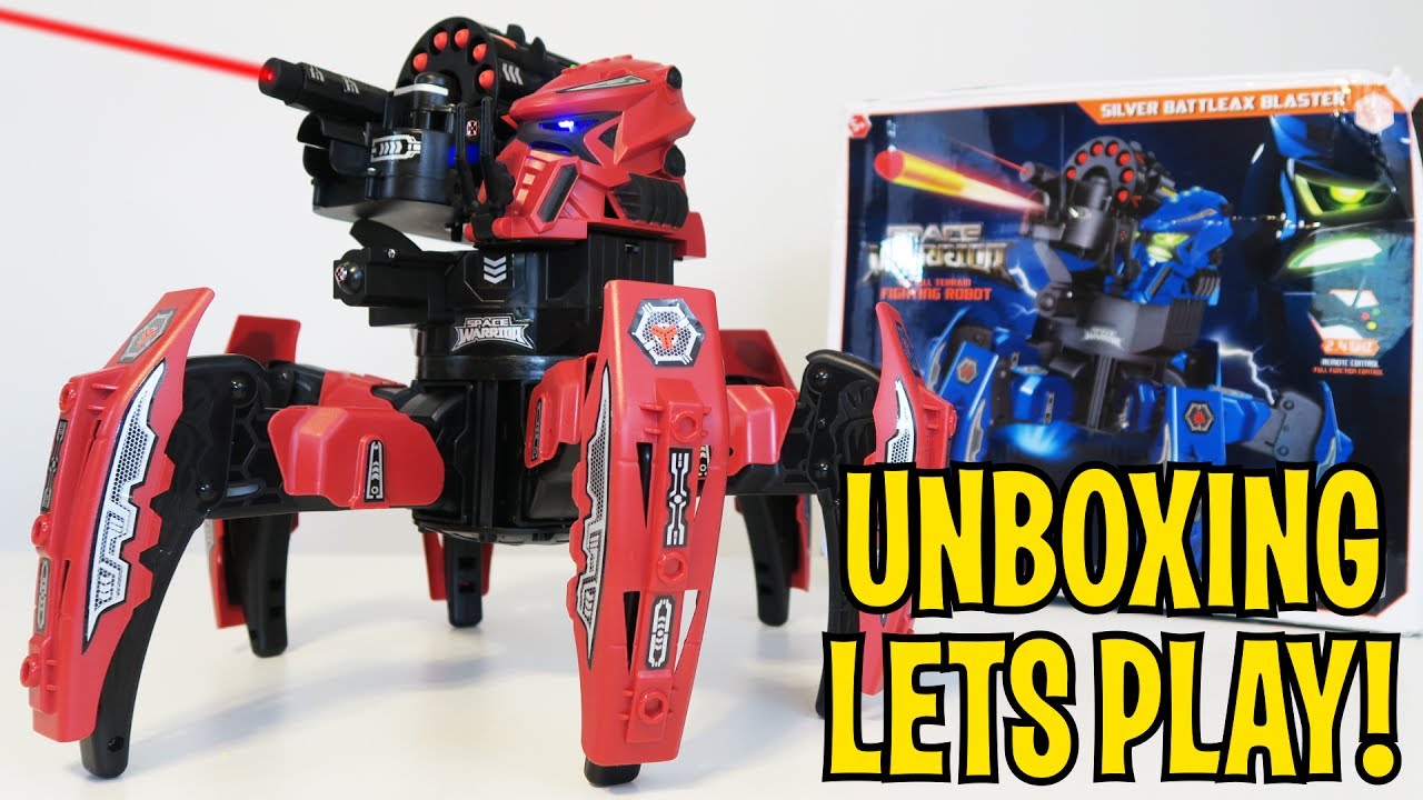 UNBOXING & LETS PLAY - SPACE WARRIOR BATTLE ROBOT - FULL REVIEW! by RCmoment