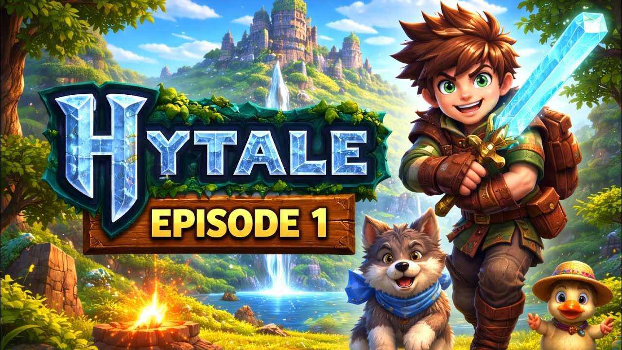 MINECRAFT BUT EVERYTHING IS REALISTIC 😱| HYTALE Gameplay EP 1