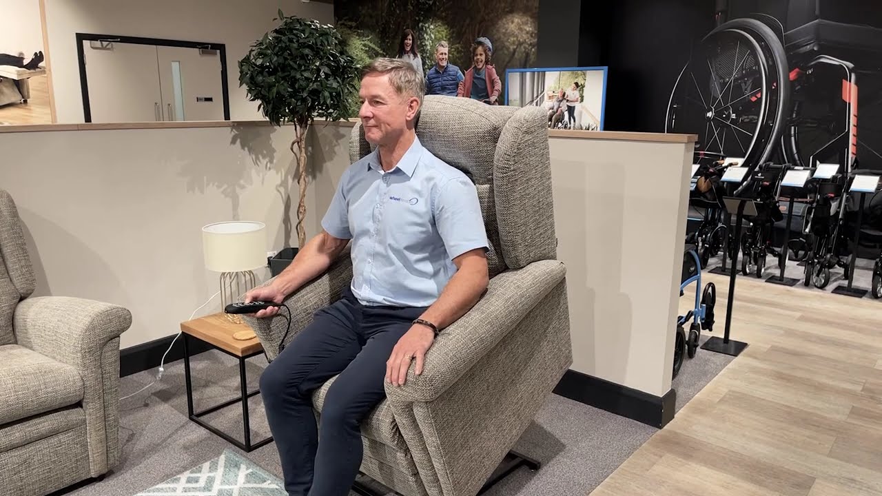 Best Selling Rise and Recliner Chair Demonstration - The Chessington Furniture Suite