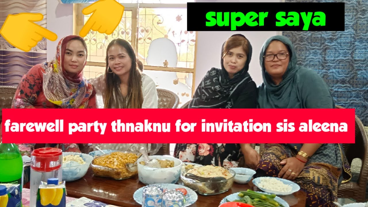 KABAYAN FROM DUBAI FAREWELL PARTY N HOUSE TOUR || #pinaysecondwifeinpakistan