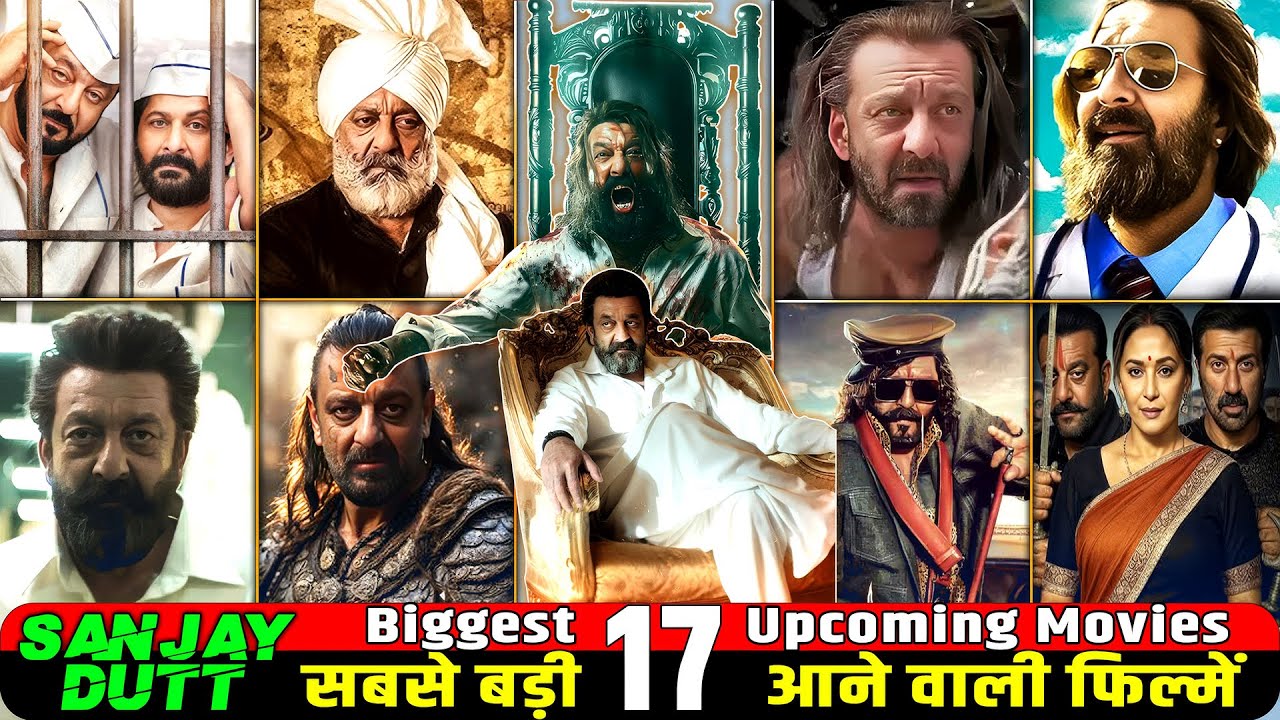 Sanjay Dutt 17 Upcoming Movies 2025-2026 🔥| Baaghi 4, Dhurandhar, KGF 3 | Sanju Baba is Back!