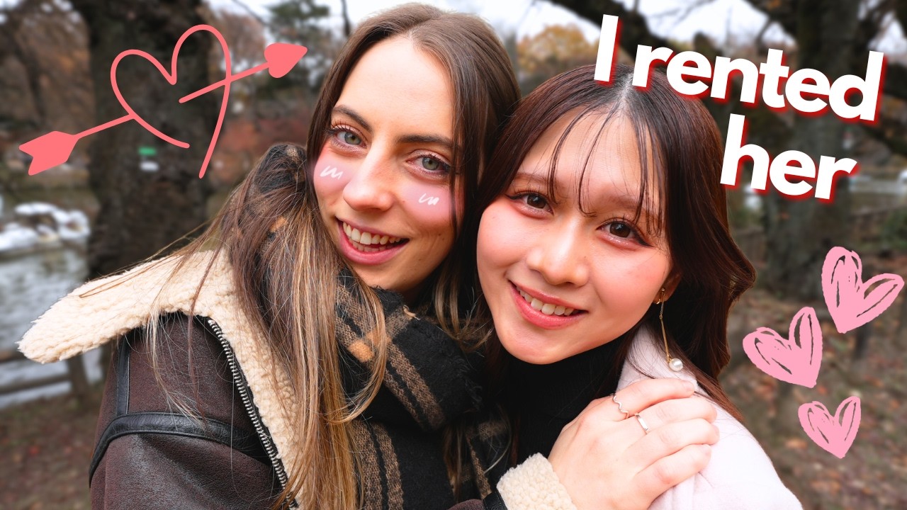 I Hired a Rental Japanese GIRLFRIEND in Tokyo 💘