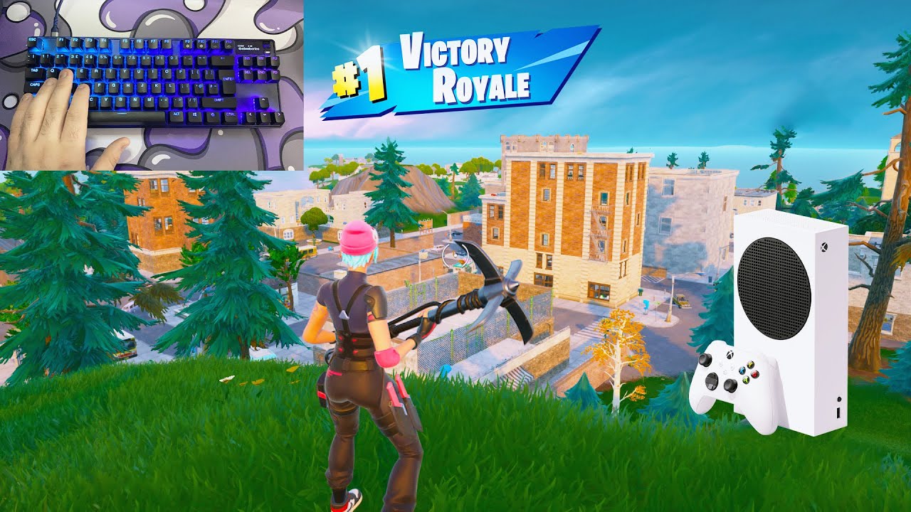 Xbox Series S Fortnite KBM Reload Handcam (4K 120FPS)