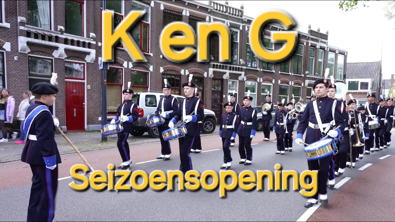 Deel 2: 💥K en G💥 seizoen opening Show and Marchingband Jong K&G Leiden