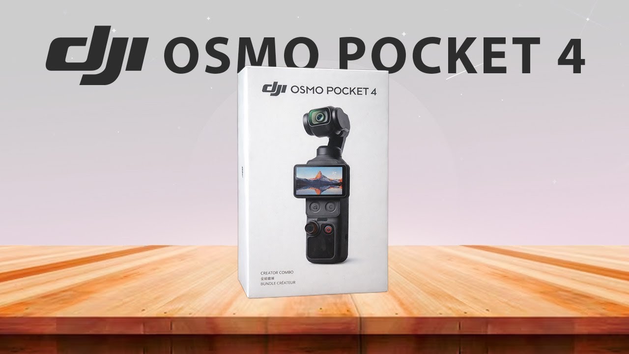 Утекла информация об официальной коробке DJI Pocket 4 — она появится раньше, чем ожидалось.
