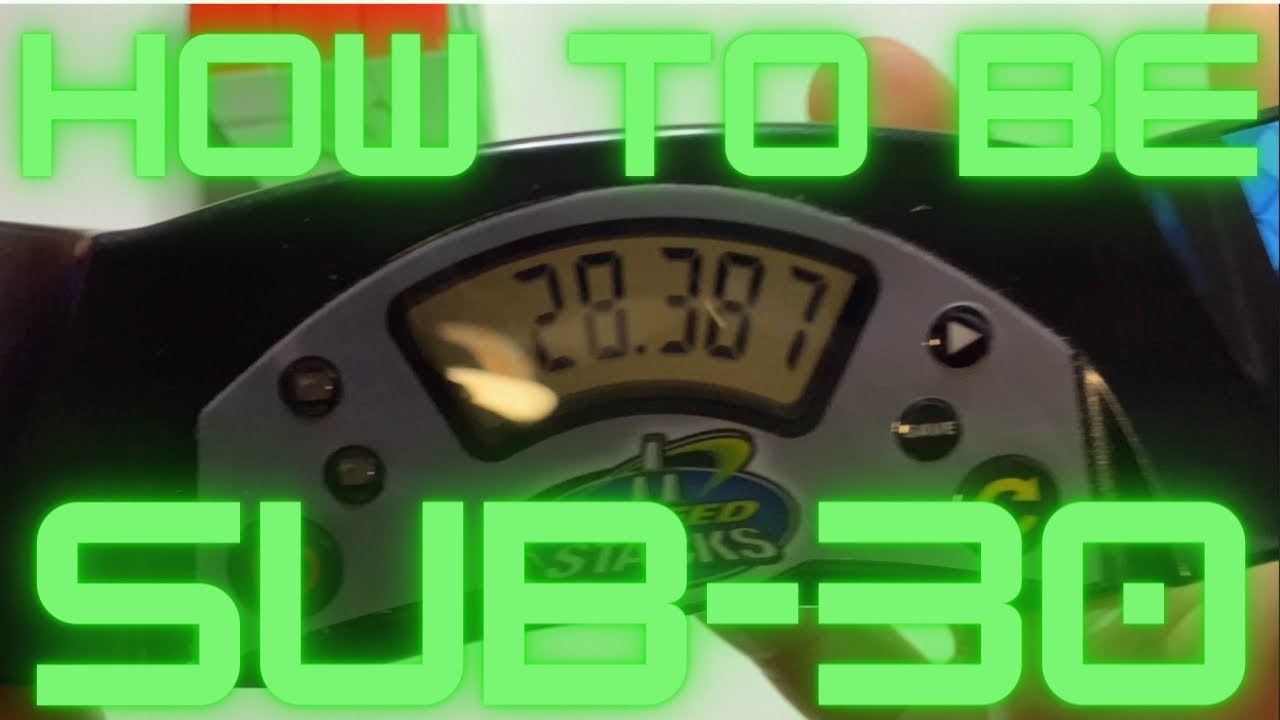 How to Become Sub-30 on 3x3! | My Top 20 Tips [4K] (Timestamps In Description)