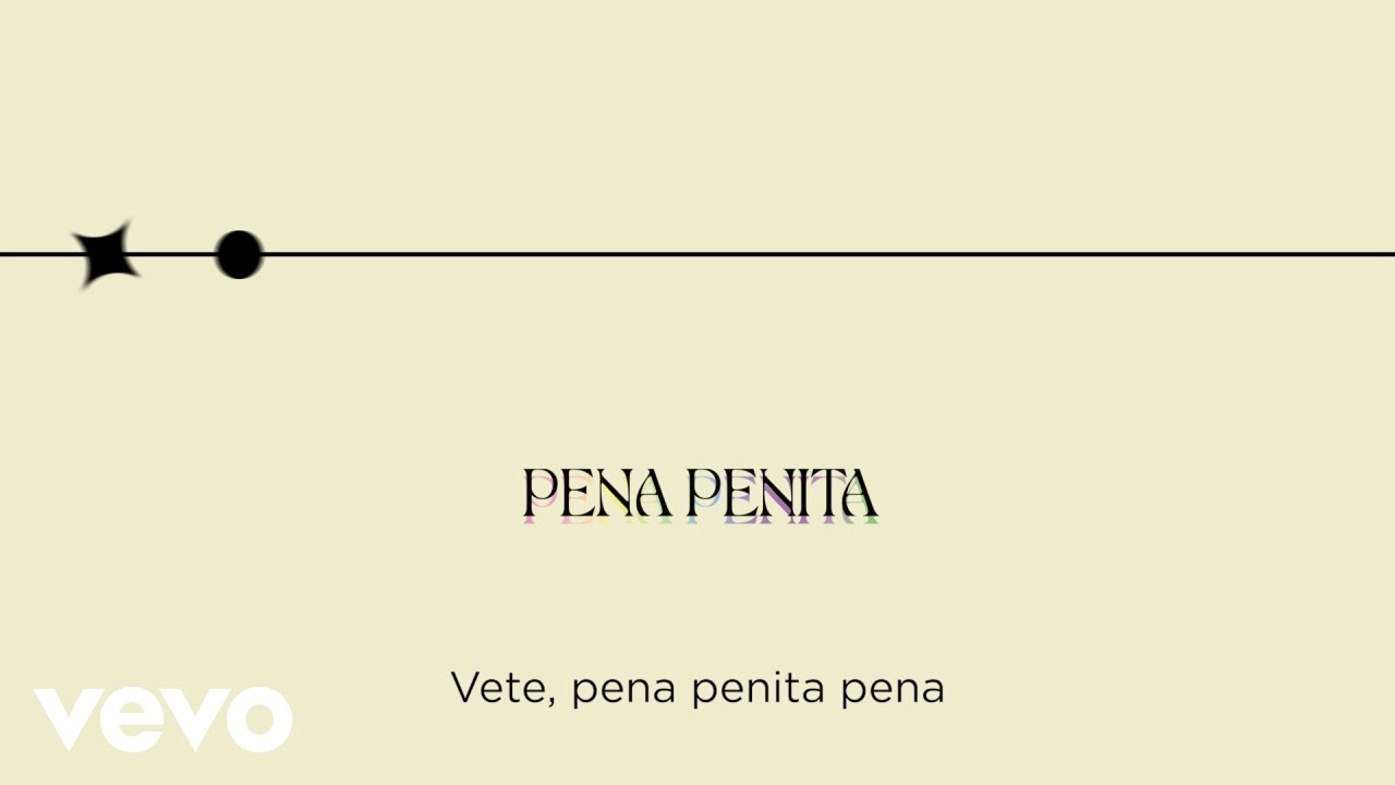 Xoel L&oacute;pez, Meritxell Neddermann - Pena Penita (Lyric Video)